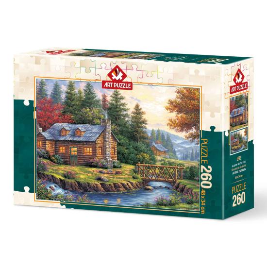 Puzzle Art Puzzle Autumn in the Hills 260 peças