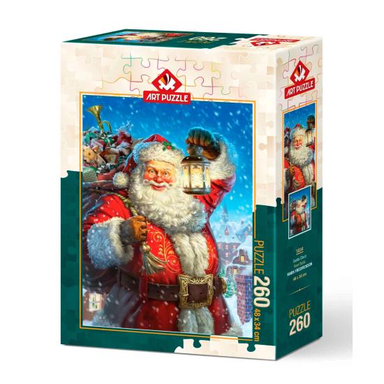 Puzzle Art Puzzle Papai Noel de 260 Peças