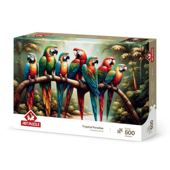 Puzzle Art Puzzle Paraíso Tropical 500 Peças
