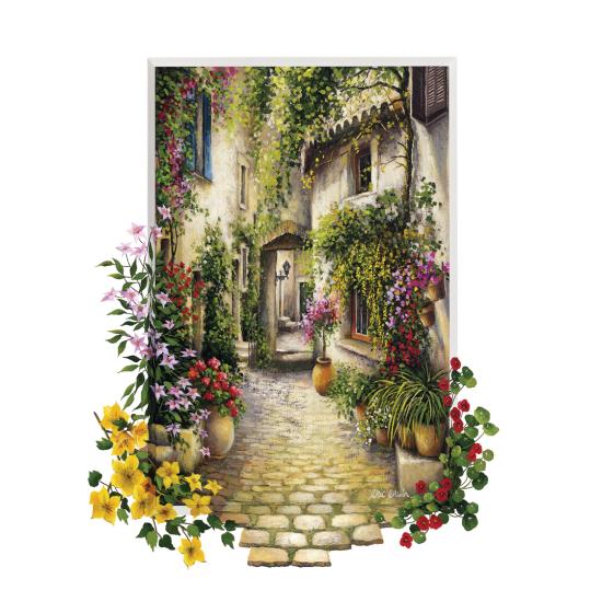 Puzzle Art Puzzle Passagem Floral de 500 peças