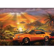 Puzzle Art Puzzle Porsche Amarelo de 1500 Peças