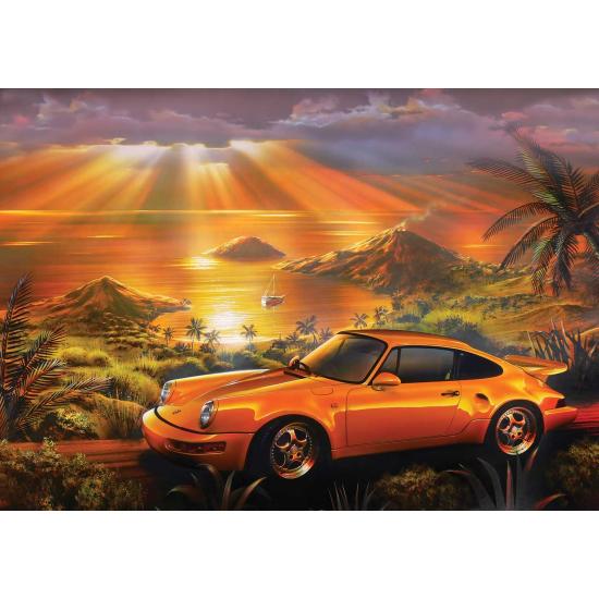 Puzzle Art Puzzle Porsche Amarelo de 1500 Peças Puzzle Art Puzzle Porsche Amarelo de 1500 Peças