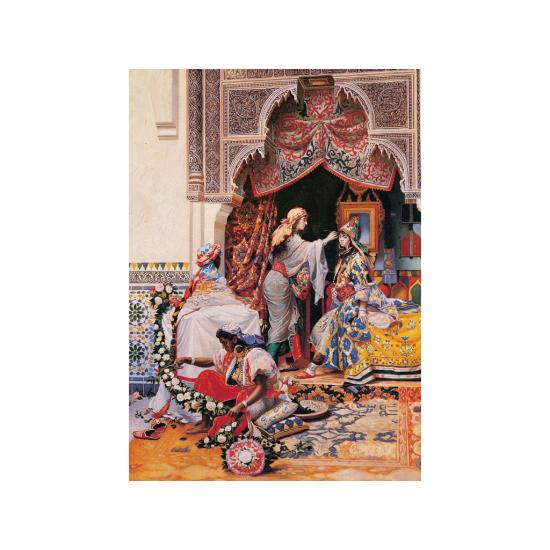 Puzzle Art de 1500 peças para preparativos de casamento