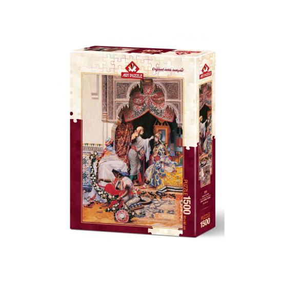 Puzzle Art de 1500 peças para preparativos de casamento