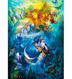Puzzle Art Puzzle Princesas do Dia e da Noite de 1000 Peças