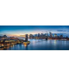Puzzle Art Puzzle Panorâmico Ponte de Brooklyn, NY de 1000