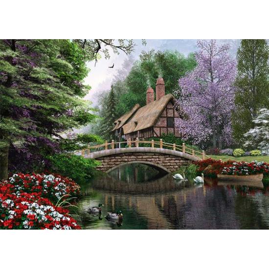 Puzzle Art Puzzle Stone Bridge 1500 Peças