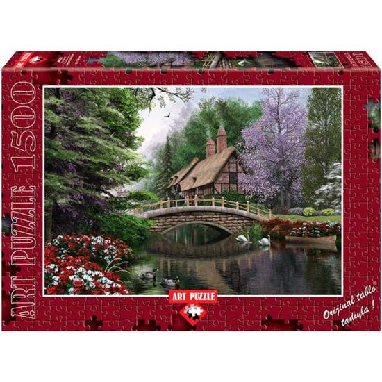Puzzle Art Puzzle Stone Bridge 1500 Peças