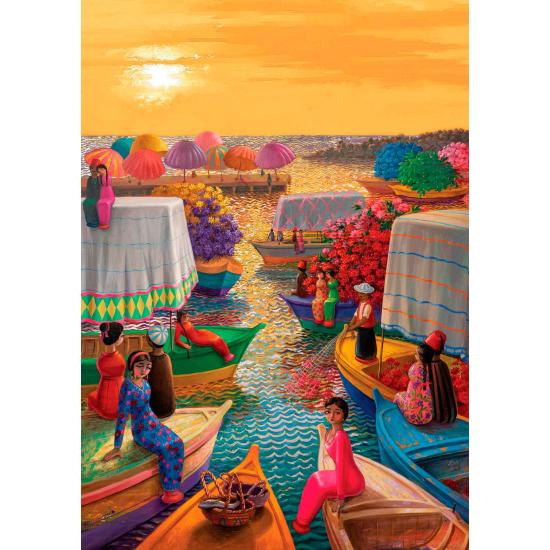 Puzzle Art Puzzle Porto de Flor de 1000 peças Puzzle Art Puzzle Porto de Flor de 1000 peças