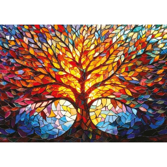 Puzzle Art Puzzle Árvore Da Vida Em Mosaico 1000 Peças