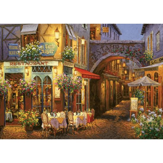 Puzzle Art de 1500 peças para restaurante francês