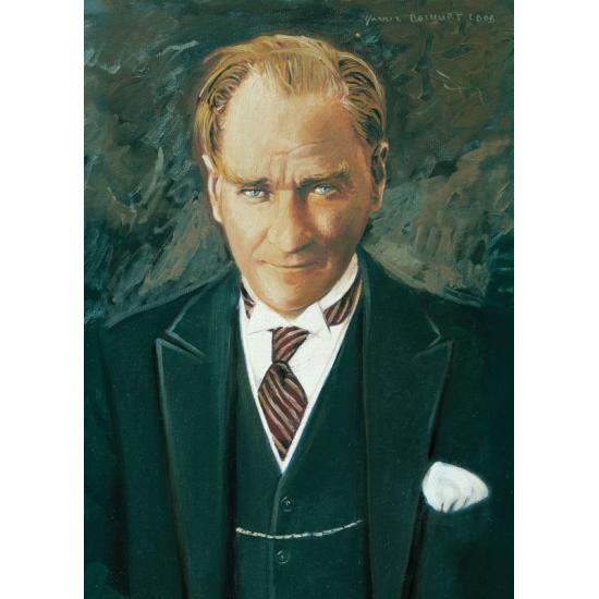Puzzle Art Puzzle Retrato de Mustafa Kemal Ataturk 1000 Peças