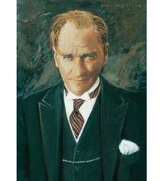 Puzzle Art Puzzle Retrato de Mustafa Kemal Ataturk 500 Peças