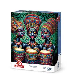 Puzzle Art Puzzle Ritmo Tribal 1000 Peças