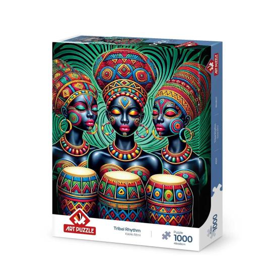 Puzzle Art Puzzle Ritmo Tribal 1000 Peças
