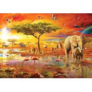 Puzzle Art Puzzle Safári na África de 3000 Peças