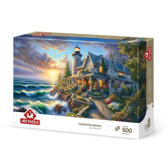 Puzzle Art Puzzle Sinfonia Costeira 500 Peças