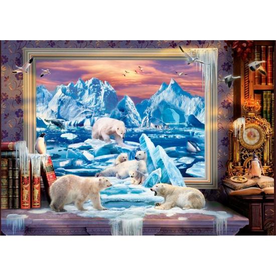 Puzzle de arte Puzzle Arctic Dream 1500 peças