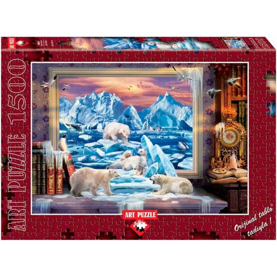Puzzle de arte Puzzle Arctic Dream 1500 peças