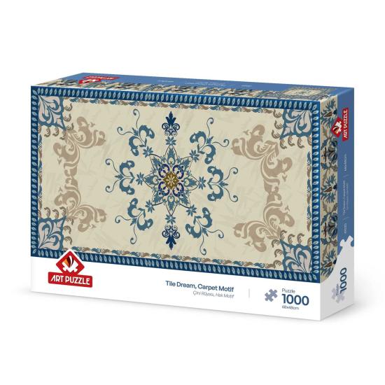 Puzzle Art Puzzle Dream Tiles, Design de alcatifa 1000 Pçs