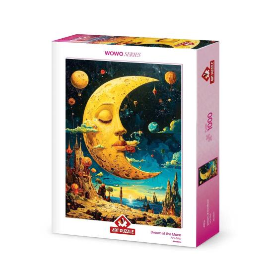 Puzzle Art Puzzle Sonho Da Lua 1000 Peças