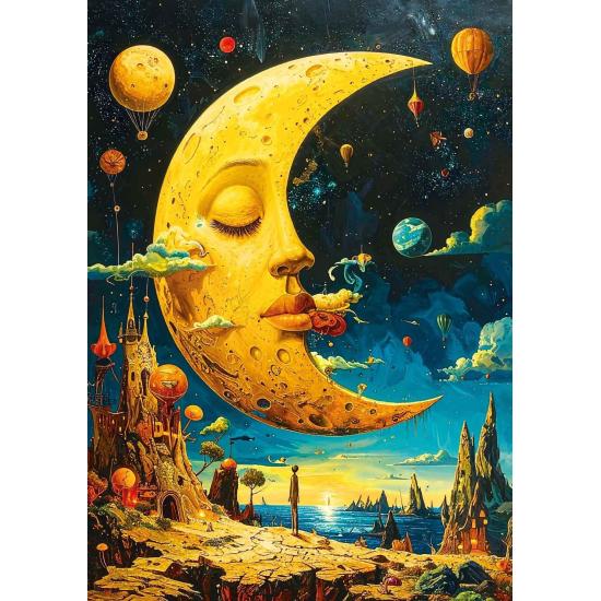 Puzzle Art Puzzle Sonho Da Lua 1000 Peças