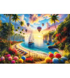 Puzzle Art Puzzle Sonhos Azuis de 260 peças