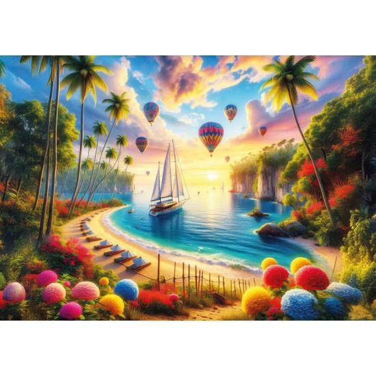 Puzzle Art Puzzle Sonhos Azuis de 260 peças Puzzle Art Puzzle Sonhos Azuis de 260 peças
