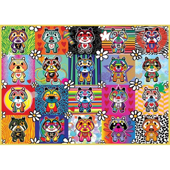 Puzzle Art Puzzle Tantan e Momo de 500 Peças