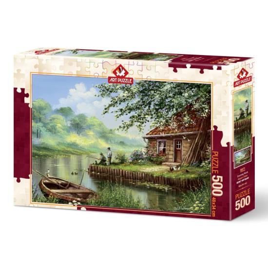 Puzzle Art Puzzle Tarde Pesca 500 Peças Puzzle Art Puzzle Tarde Pesca 500 Peças