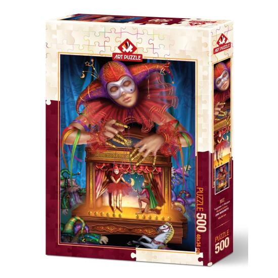 Puzzle Art Puzzle Marionete Mascarado de 500 peças