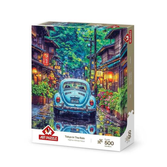 Puzzle Art Puzzle Tóquio Na Chuva 500 Peças