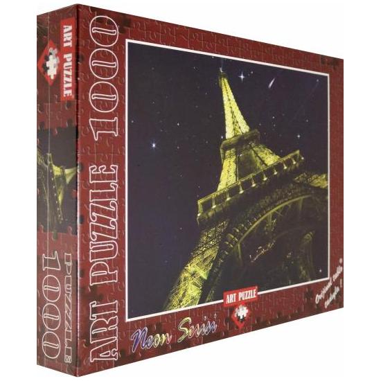 Puzzle Art Puzzle Torre Eiffel, Paris Neon 1000 Peças