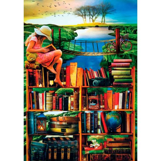 Puzzle Art Puzzle Viajante do Mundo de 1000 Peças