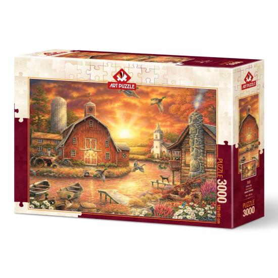 Puzzle Art Puzzle Um novo dia de 3000 Peças