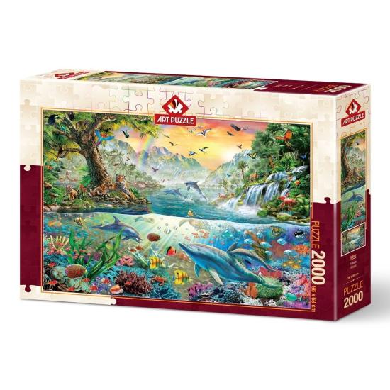 Puzzle Art Puzzle Utopia Animal de 2000 peças Puzzle Art Puzzle Utopia Animal de 2000 peças