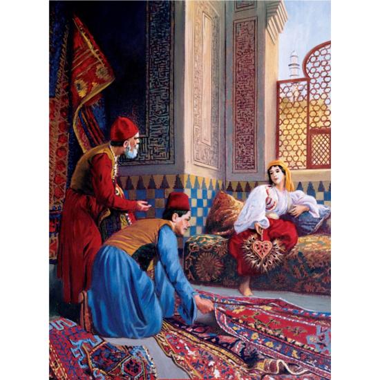 Puzzle Art 1000 Peças para Vendedores de Tapetes Puzzle