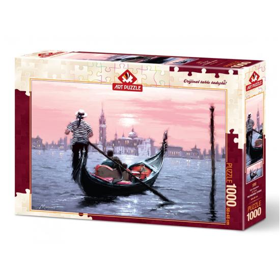 Puzzle Art Puzzle Veneza ao pôr do sol 1000 peças