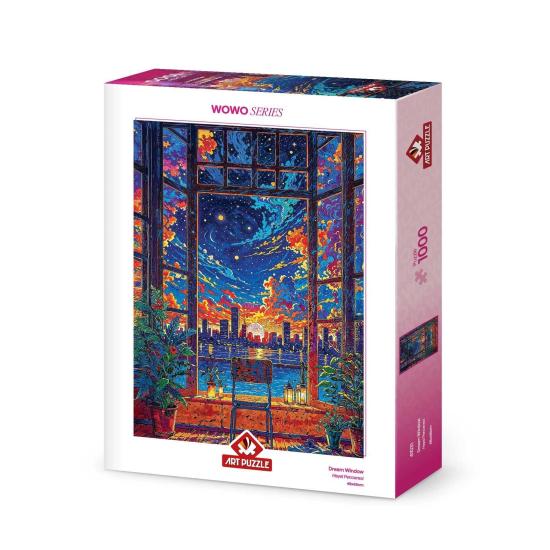 Puzzle Art Puzzle Janela Dos Sonhos 1000 Peças