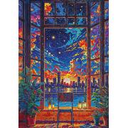 Puzzle Art Puzzle Janela Dos Sonhos 1000 Peças