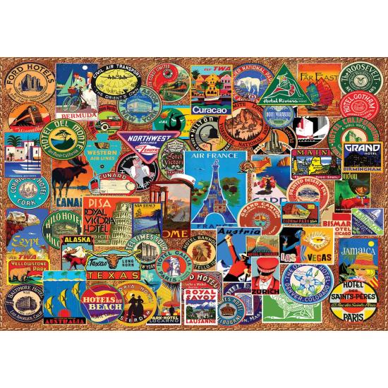 Puzzle Art Puzzle Viajante Mundial de 1500 Peças