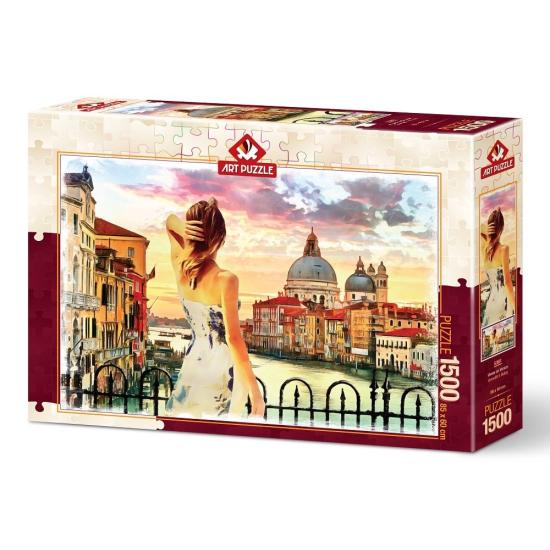 Puzzle Art Puzzle Vistas de Veneza 1500 Peças