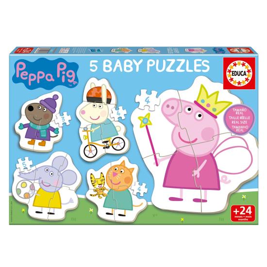 Puzzle Baby Educa Progressivo Peppa Pig