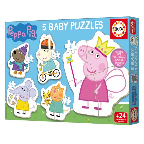 Puzzle Baby Educa Progressivo Peppa Pig