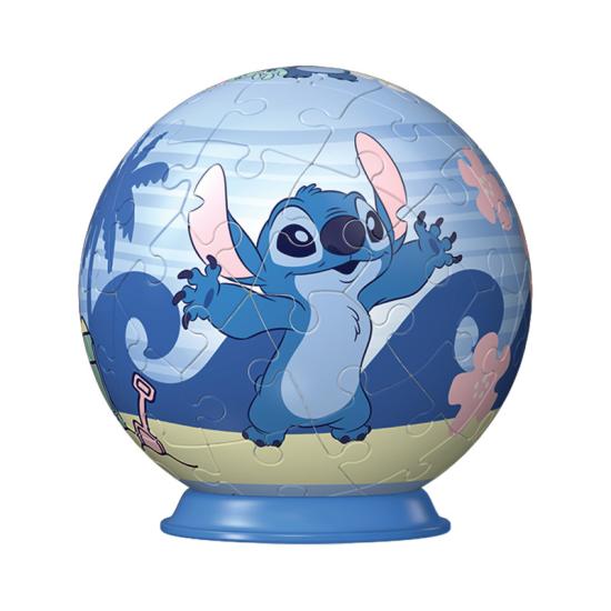 Puzzle Ball 3D Ravensburger Disney Stitch 55 Peças
