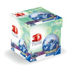 Puzzle Ball 3D Ravensburger Disney Stitch 55 Peças