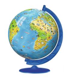 Puzzle Ball 3D Ravensburger Geographic Globe 180 peças