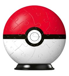 Puzzle Ball 3D Ravensburger Pokemon Pokeball 55 Peças