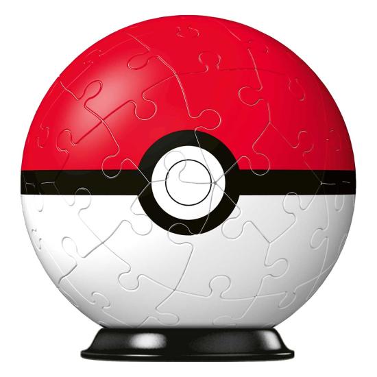 Puzzle Ball 3D Ravensburger Pokemon Pokeball 55 Peças