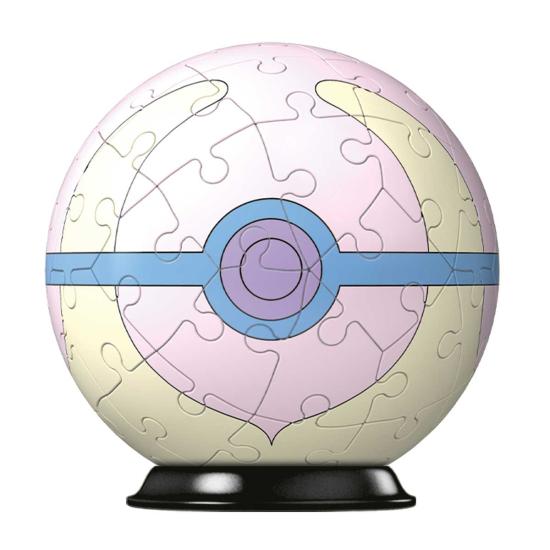 Puzzle Ball 3D Ravensburger Pokemon HealBall 55 Peças